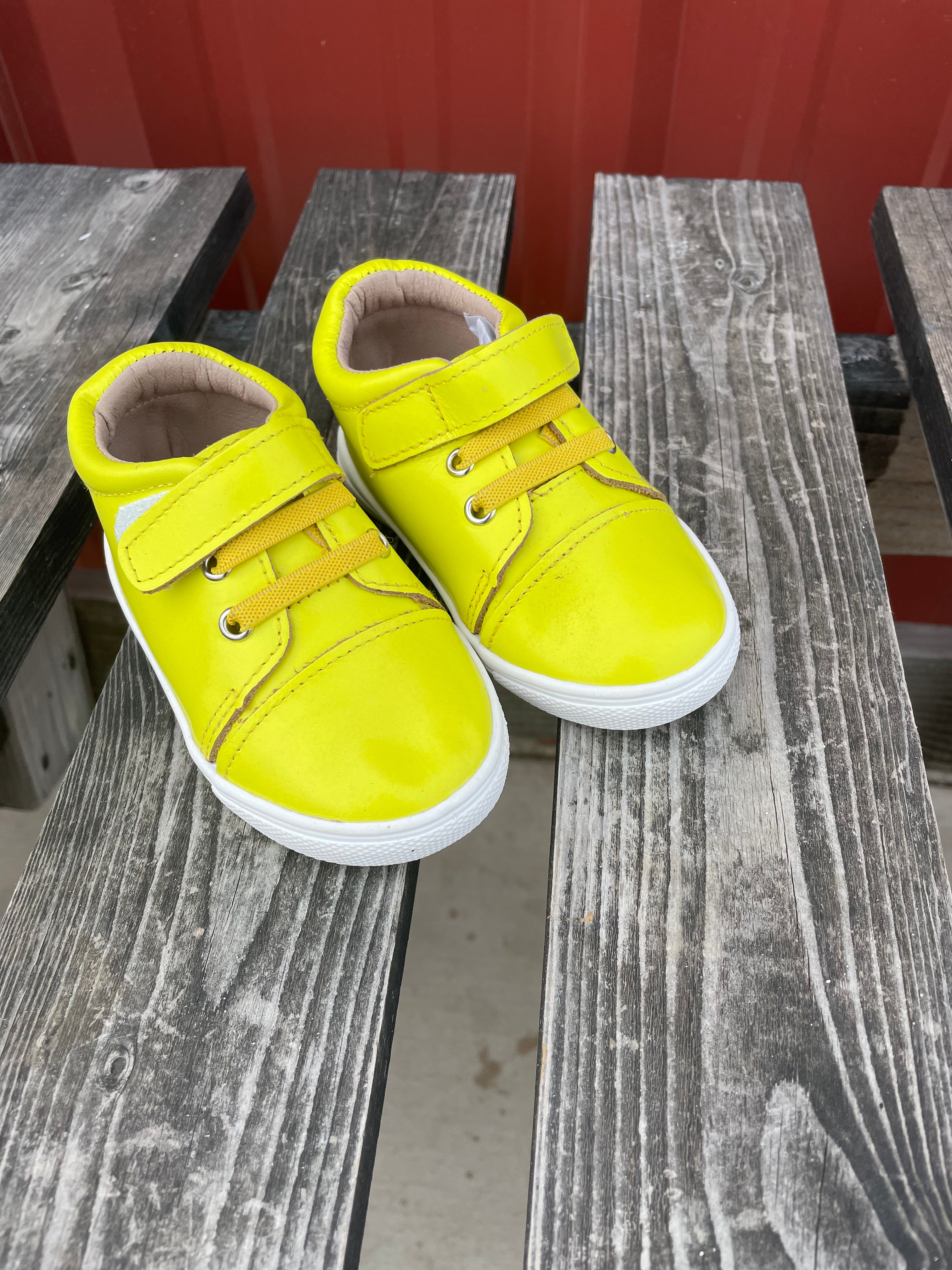 Neon Yellow Sneaks