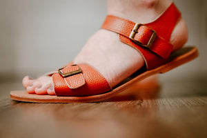 Tan Boy Sandals